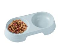 Fellflying Cuencos para Gatos para Comida y Agua,Cuenco Doble para Gato Elevado Macaron | Juego de Cuencos de Comida y Agua para Cachorros, Cuencos para Mascotas para Alimentar Perros pequeños,