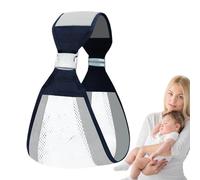 Fellflying Portabebés Portabebés, Portabebés Portabebés | Portador de asiento de cadera para niños para cabestrillo para niños pequeños | Portabebés con correa de hombro ajustable para mamá y papá,