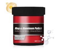 Fellflying Pulimento Automotriz | Bálsamo Pulidor 100g | Eliminador De Rayaduras Para Automóviles - Para Detallado, Oxidación, Brillo, Camiones, Caravanas, Exterior, Molduras de Ruedas, Cromo