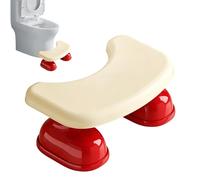 Fellflying Taburete Defecatorio para Baño,Elevador Antideslizante de Váter - Taburete para Cuclillas en WC - para Niños Adultos Familia Mayores Ducha Tocador Cama Bañera