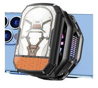 Fellflying Ventilador de refrigeración para smartphone, radiador magnético portátil, dispositivo de refrigeración recargable, para el lugar de trabajo, la mesita de noche, el hogar, el lado de la cama