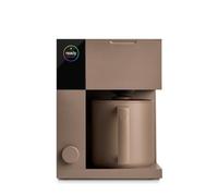 Fellow Cafetera de precisión Aiden - Jarra tipo termo para 10 tazas, ayuda para la elaboración integrada, programación, depósito de agua extraíble, chocolate