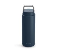 Fellow Carter Carry de 32 oz - Vaso de viaje de acero inoxidable con aislamiento al vacío - Sello a prueba de fugas - Mango de acero inoxidable - Ancho delgado - Azul Piedra