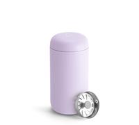Fellow Carter Move - Taza de viaje de 354,88 ml, taza de café de viaje de acero inoxidable aislada al vacío, con interior de cerámica y protector contra salpicaduras, color lavanda
