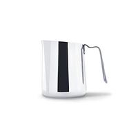 Fellow Eddy Jarra de acero pulido de 340 ml | Jarra de vapor de acero inoxidable 18/8, cuerpo cónico para microespuma sedosa, pulida, jarra de leche barista para capuchino