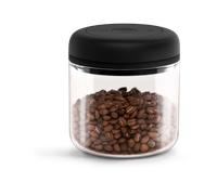 Fellow Recipiente de vacío para almacenamiento de café y alimentos, bomba de vacío integrada, sello hermético 0,7 litros Vaso transparente