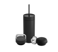 Fellow Taza térmica Carter Move con juego de tapones 3 en 1 Matte black