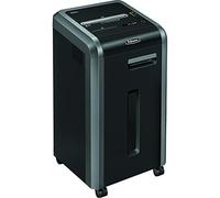 Fellowes 225Ci triturador de papel Corte cruzado 65 dB 24 cm Negro, Plata