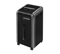 Fellowes - 225Ci triturador de papel Corte cruzado 65 dB 24 cm Negro, Plata