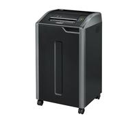 Fellowes 425HS Powershred - Trituradora de alta seguridad, color negro
