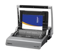 Fellowes 5218201 Galaxy 500 Sistema de encuadernación Manual de Peine, 500 Hojas, 20 7/8 x 17 3/4 x 6 1/2, Gris