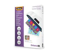 Fellowes 5302302-100 fundas de plastificar auto-adhesivas, 80 micras, formato A4 (216 x 303 mm)