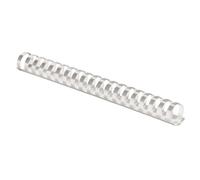 Fellowes 5331603 - Pack de 25 anillos de plástico (14 mm), color blanco