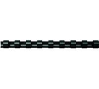 Fellowes 5350502 - Canutillos de plástico para encuadernar, 51 mm, negro