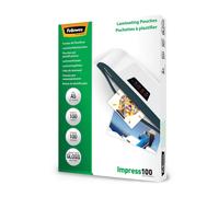 Fellowes 5351002 - Pack de 100 fundas para plastificar, A5, acabado brillo, 100
