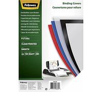 Fellowes portadas polipropileno a4 , 300 micras, transparente pack 100