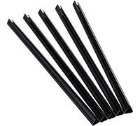 Fellowes 5384001-50 lomeras para encuadernación manual, 12 mm, color negro