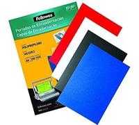 Fellowes 54773 - Portadas para encuadernar de polipropileno, A4, transparente translucido