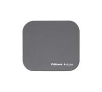 Alfombrilla para raton fellowes con proteccion microban color gris 226x192x3 mm