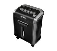 Fellowes 79Ci - Trituradora de Papel, Corte en partículas, destruye hasta 16 Hojas, Nivel de Seguridad DIN-P4, destructora de Papel 100% Anti-Atascos, Papelera 23L, Color Negro