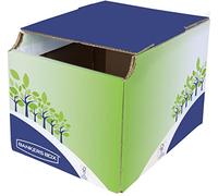 Fellowes 8049301 Pack 5 Papelera cartón de reciclaje de sobremesa, 16 litros