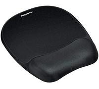ALFOMBRILLA PARA RATON FELLOWES CON REPOSAMUÑECAS DE ESPUMA MEMORY FOAM NEGRO 230X196X20 MM