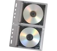 Fellowes 95304 Funda para Discos ópticos Binder Case 2 Discos Translúcido - Fundas para Discos ópticos (Binder Case, 2 Discos, Translúcido, Polipropileno (PP), 120 mm, 200 mm)
