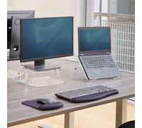 Fellowes - 9731201 soporte para monitor Transparente Escritorio