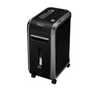 Fellowes 99Ci - Destructora de Papel, corte en partículas, destruye hasta 18 Hojas, trituradora de papel para oficina 100% anti-atascos, nivel de seguridad DIN-P4, papelera 34L, color negro