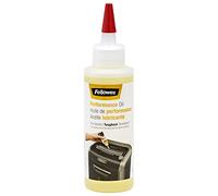 Fellowes Aceite lubricante para destructoras trituradoras de papel, Amarillo, 120 ml