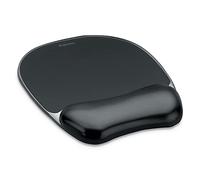 Fellowes Alfombrilla Con Reposamuñecas Ergonómico Para Ratón, Negro, Custom Mouse Pad