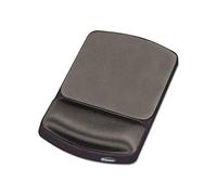 Fellowes Alfombrilla de ratón de gel con reposamuñecas, color gris 91741