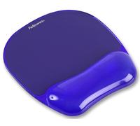 FELLOWES Alfombrilla de Ratón Gel Azul con Reposamuñecas
