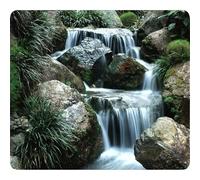 Fellowes Alfombrilla para ratón reciclada, Base de Goma Antideslizante, fácil de Limpiar, Fabricada con Materiales reciclados, Compatible con Ratones ópticos y láser, 228 x 203 x 2 mm, Cascada