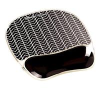 Fellowes Alfombrilla para ratón Photo Gel 9653401 con reposamuñecas - Gris