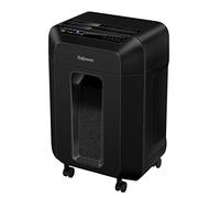 Fellowes AutoMax™ 90M - Destructora trituradora de Papel, minicorte, destruye hasta 90 Hojas de Manera automática y hasta 9 manualmente, y Papelera de 17L, Seguridad Alta DIN P-4 - Color Negro