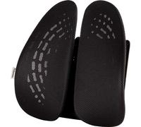 Fellowes Respaldo ergonómico Back Angel – Soporte lumbar ajustable, certificación FIRA – Negro