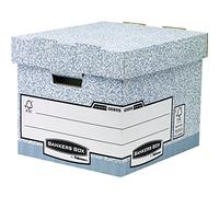 Fellowes Bankers Box - Caja de almacenaje, 10 unidades, color azul