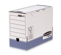Fellowes Bankers Box - Caja de archivo definitivo automático, A4, 150 mm, 10 unidades, color azul