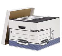Fellowes Box Tarjeta reciclada para capacidad de almacenamiento de archivos. 4 cajas de archivos en formato folio