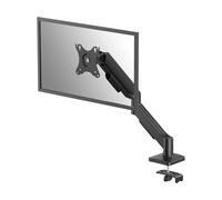 Fellowes Brazo Monitor Individual Everyday Plus con Muelle a Gas, para Pantallas hasta 32", 2-9 kg. Ajuste Altura sin Herramientas, inclinación, Giro, rotación, VESA 75/100, Montaje Abrazadera u Ojal