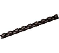 Fellowes Canutillos de plástico para encuadernar, Negro, 14 mm