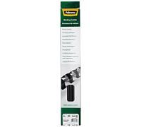 Fellowes Canutillos de plástico para encuadernar, Negro, 6 mm