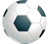 Fellowes Circular Fútbol - Alfombrilla ratón rígida