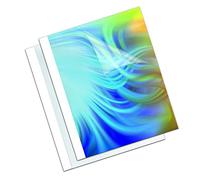 Fellowes CRC53154 - Pack de 100 carpetas para encuadernación térmica, lomo 6 mm