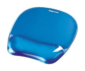Fellowes Crystal alfombrilla de ratón con reposamuñecas azul