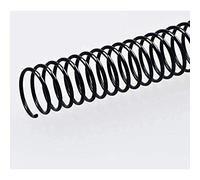 Fellowes espirales metálicas, Negro, 26 mm, Pack de 50