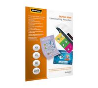 Fellowes Fundas de Plastificar A3, acabado mate, 25 hojas, 160 micras (2 x 80 mi