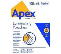 Fellowes Fundas para plastificar APEX A4 125 micras brillo Caja x100
