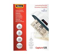 Fellowes Fundas PLASTIFICAR A3-25 PCS - 125 Mic